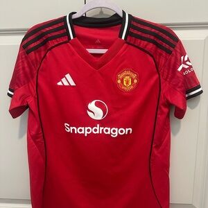 Adidas Manchester United Red Soccer Jersey